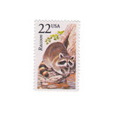 1987 22c Raccoon