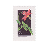 1992 29c Wildflower Series - Wild Columbine