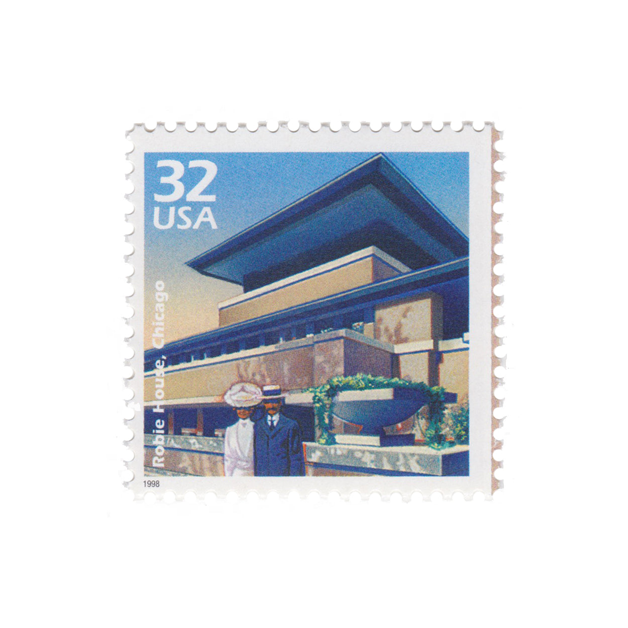 1998 32c Robie House, Frank Lloyd Wright