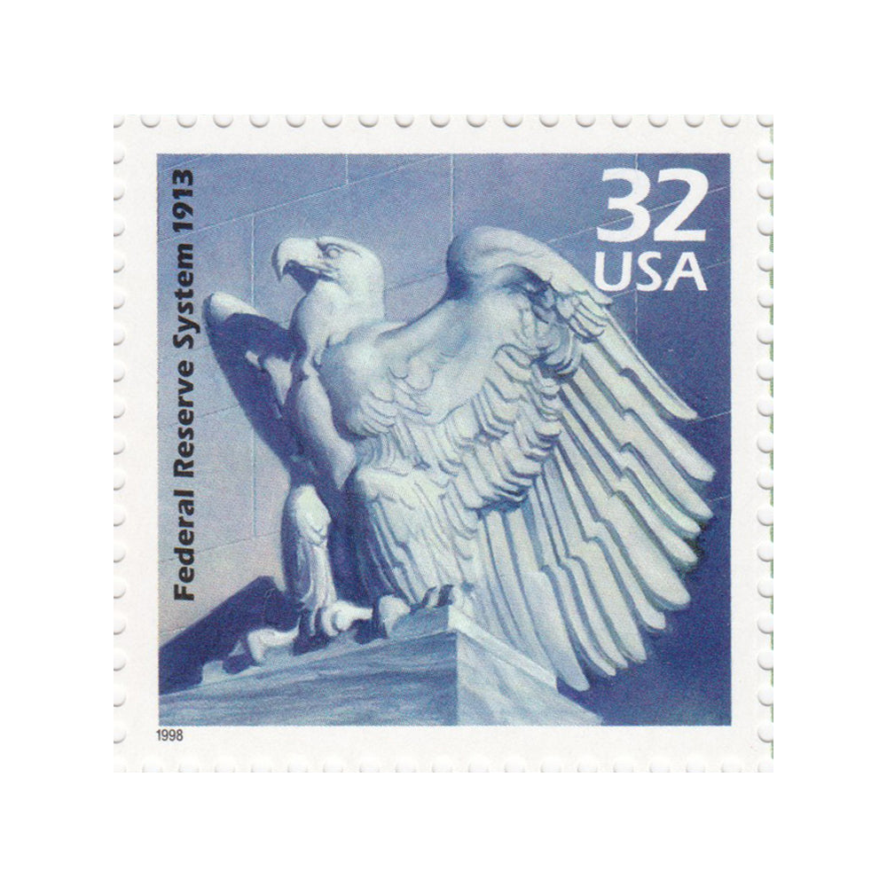 1998 32c Federal Reserve