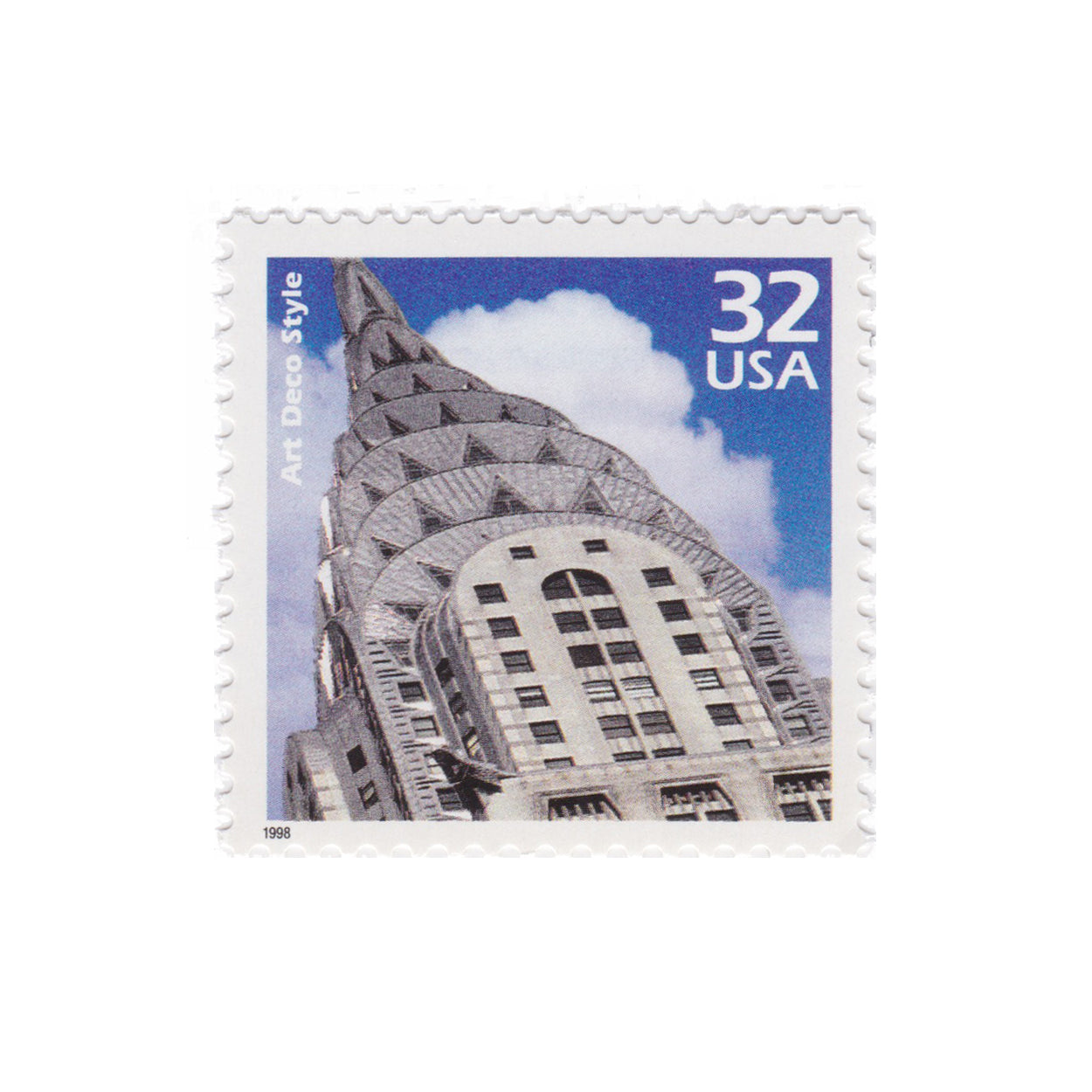 1998 32c Art Deco - Chrysler Building