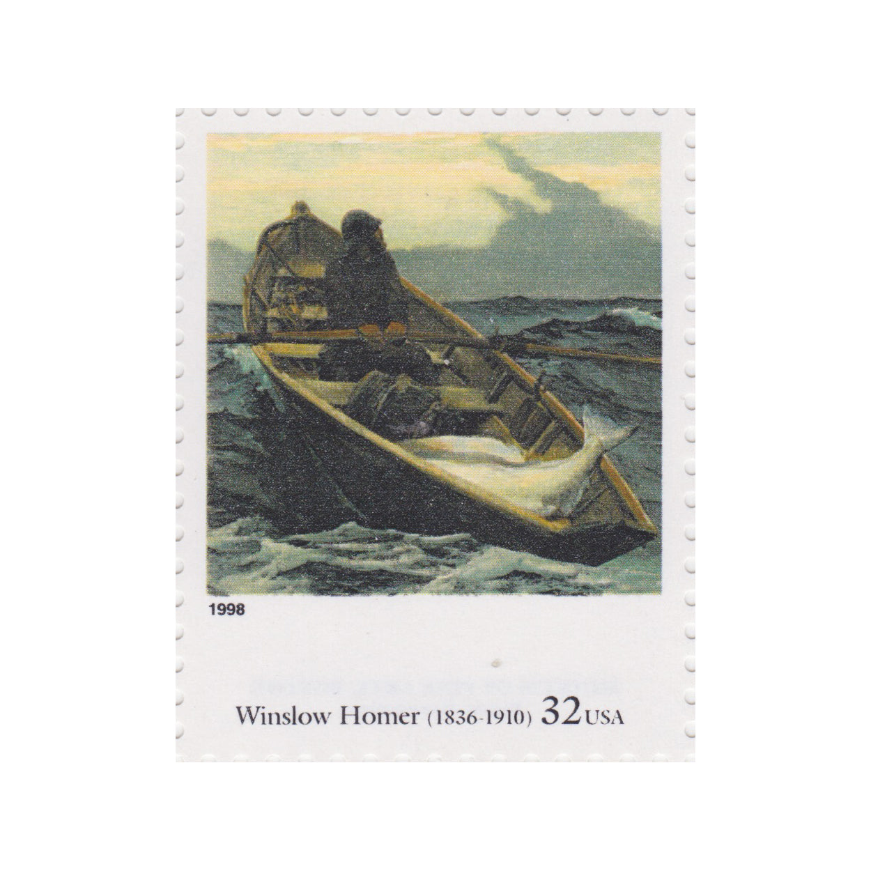 1998 32c Four Centuries of American Art - Winslow Homer