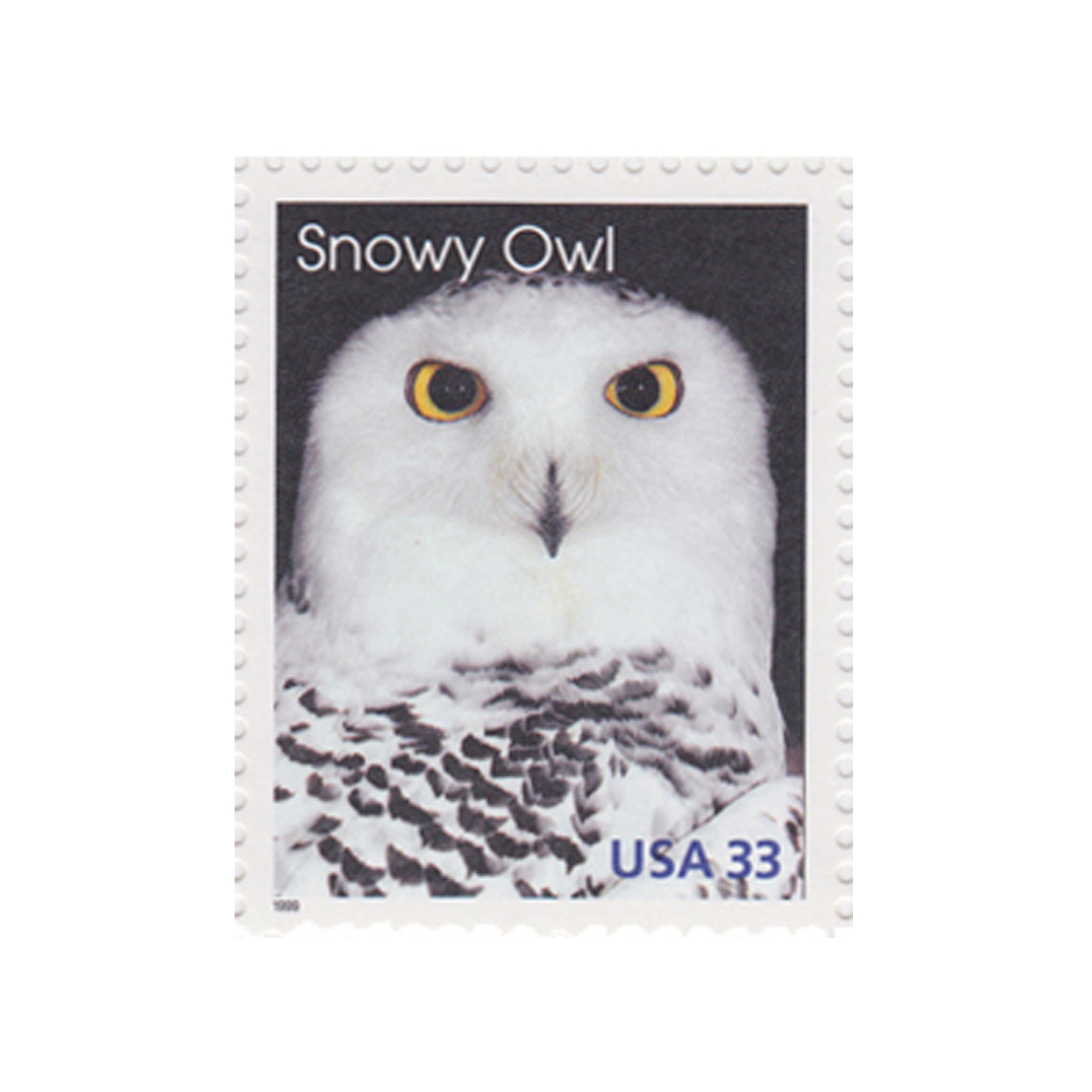 1999 33c Arctic Animals - Snowy Owl