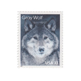 1999 33c Arctic Animals - Gray Wolf