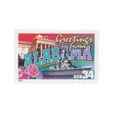 2002 34c Greetings from Alabama