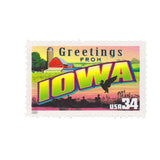 2002 34c Greetings from Iowa