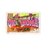 2002 34c Greetings from Oklahoma