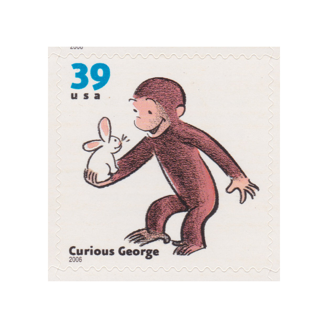 2006 39c Children's Book Series - Curious George