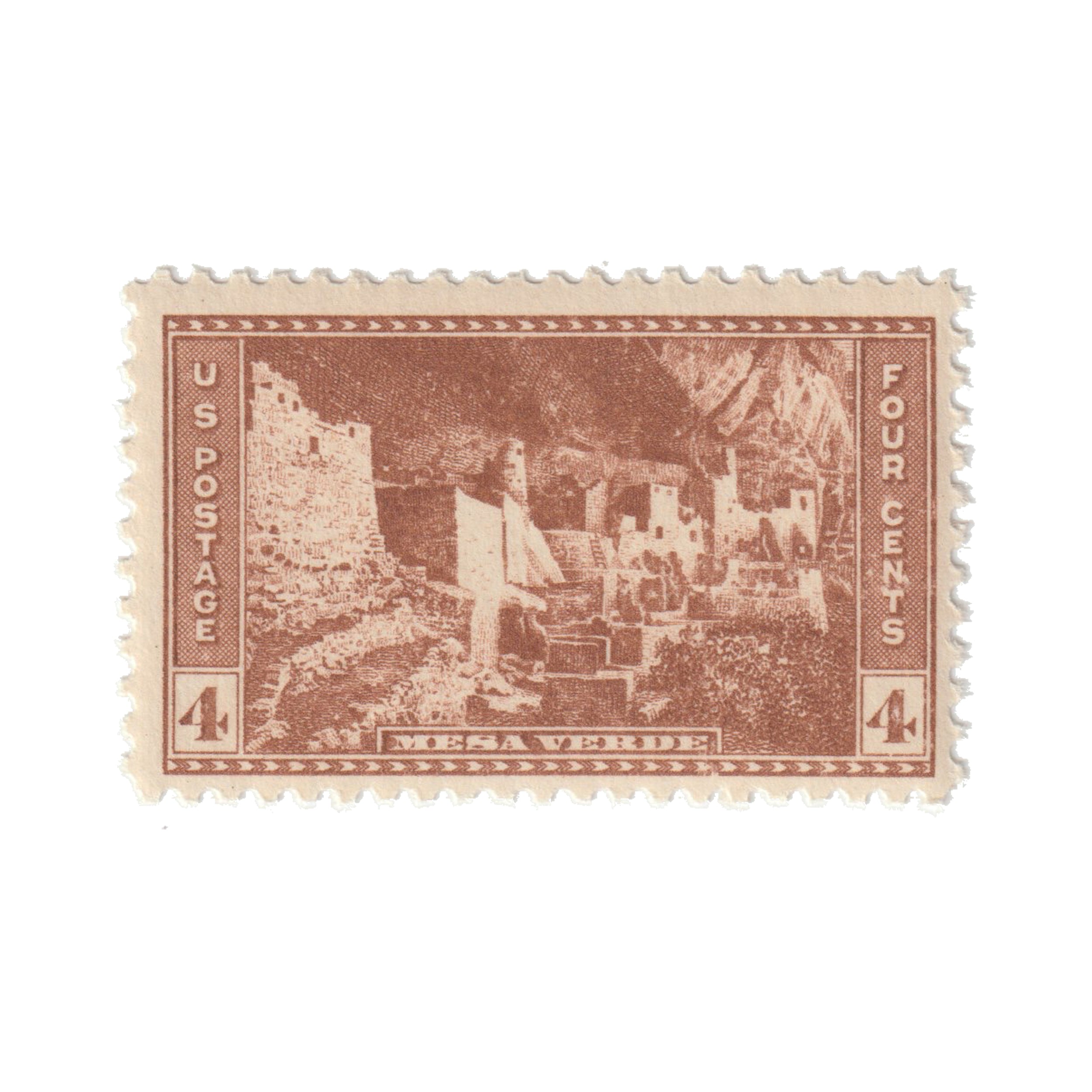 1934 4c National Parks - Mesa Verde, Colorado