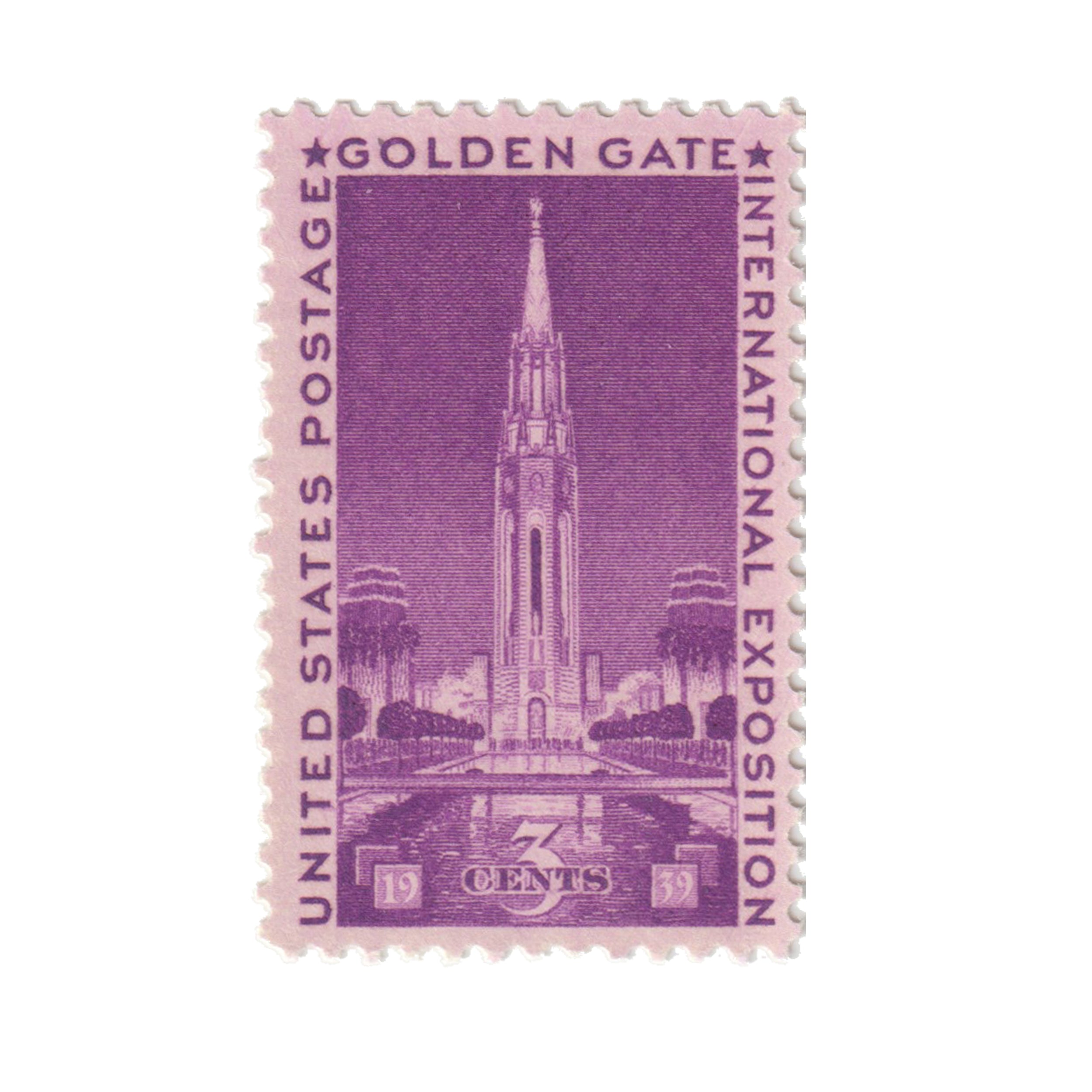 1938 3c Golden Gate - Tower of the Sun