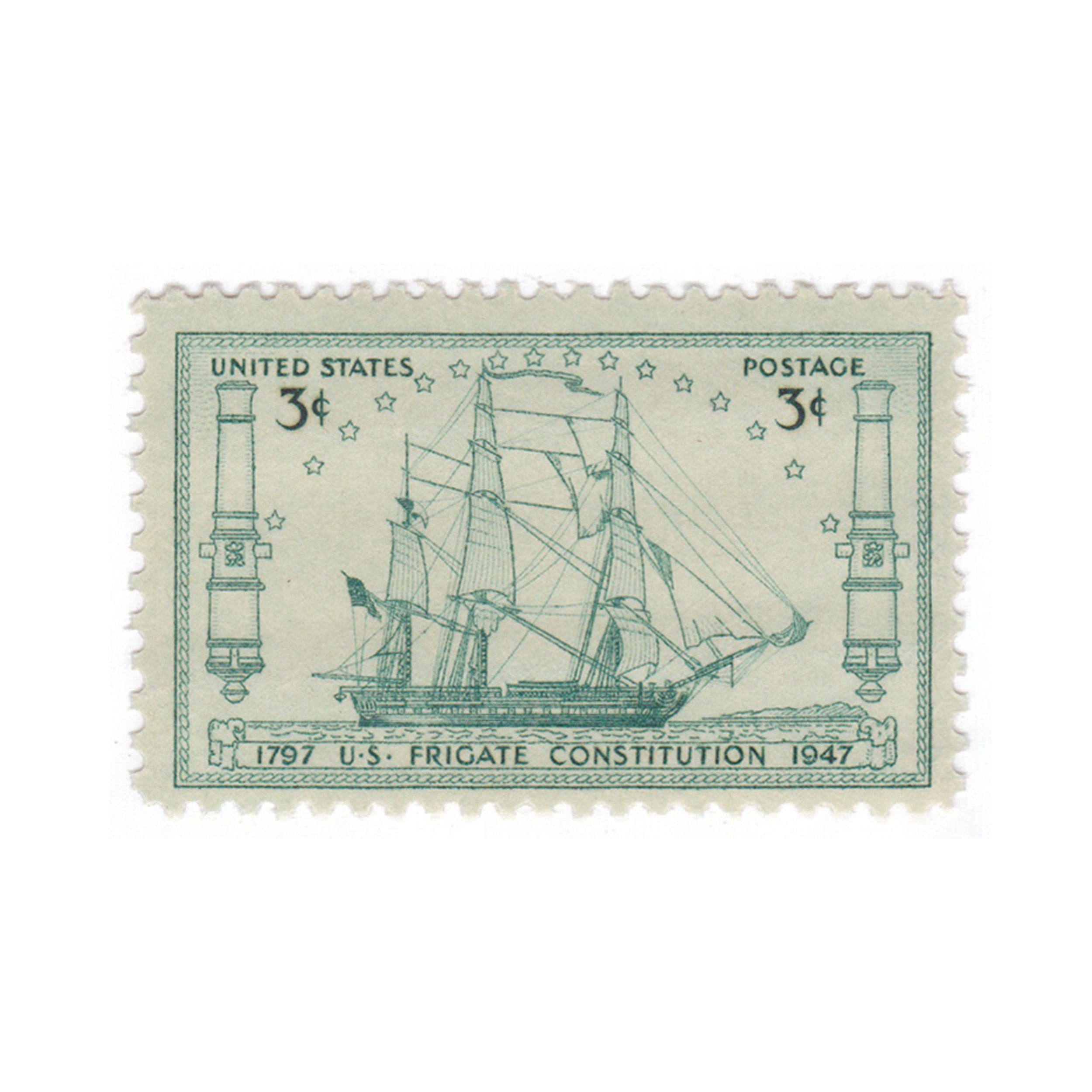 1947 3c Frigate Constitution