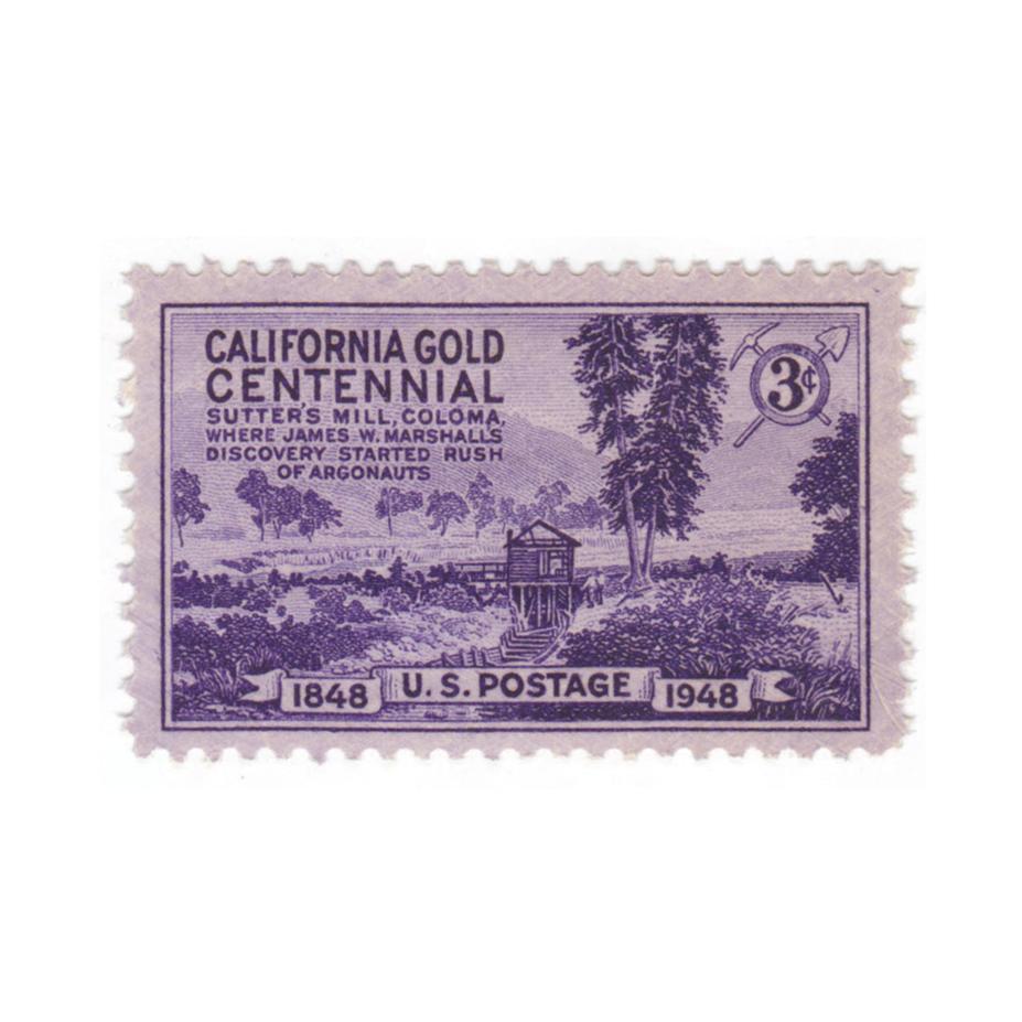 1948 3c California Gold Rush