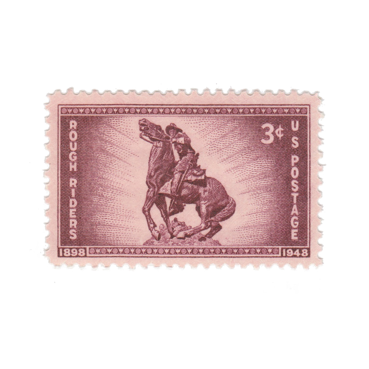1948 3c Rough Riders