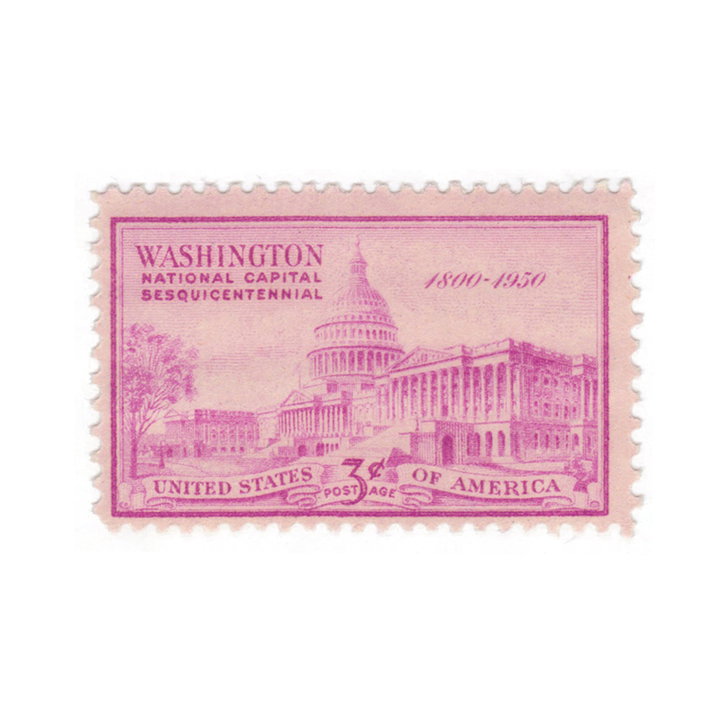 1950 3c US Capitol Building