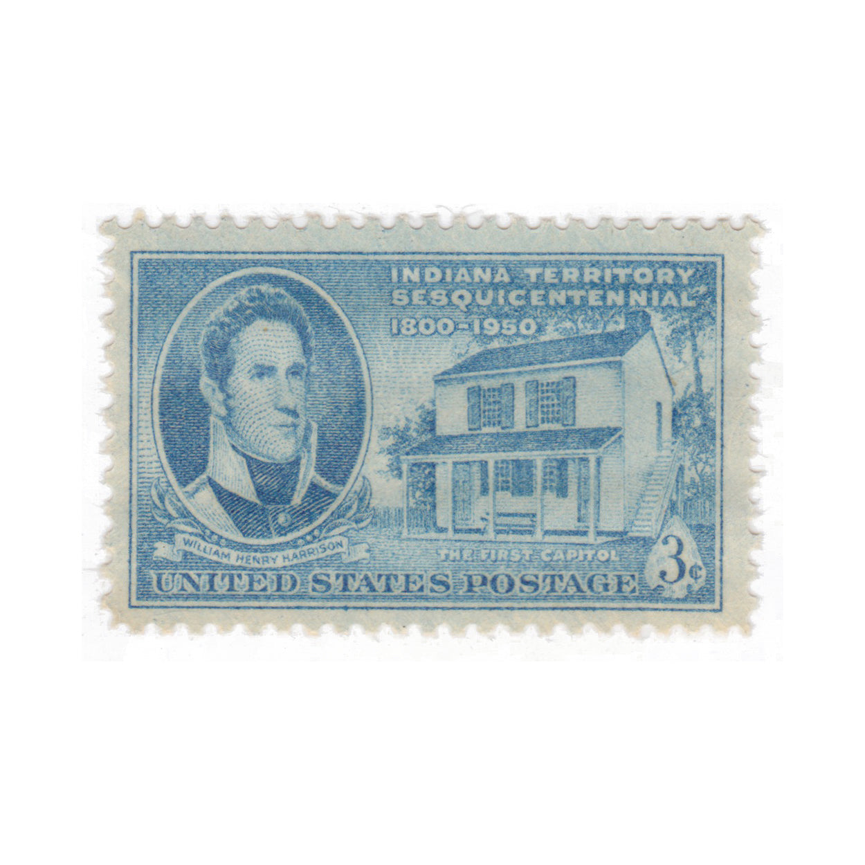 1950 3c Indiana