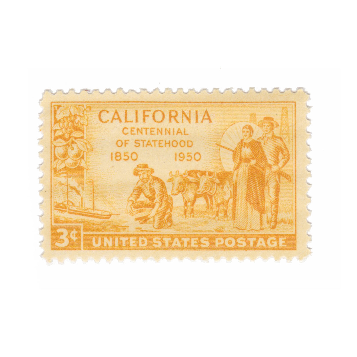 1950 3c California