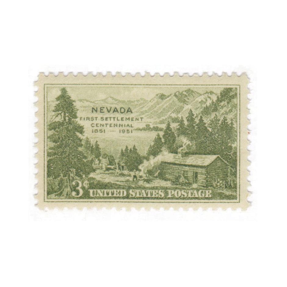 1950 3c Carson Valley Nevada