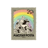1959 Hungary Fairy Tale Series - Teacher and Children