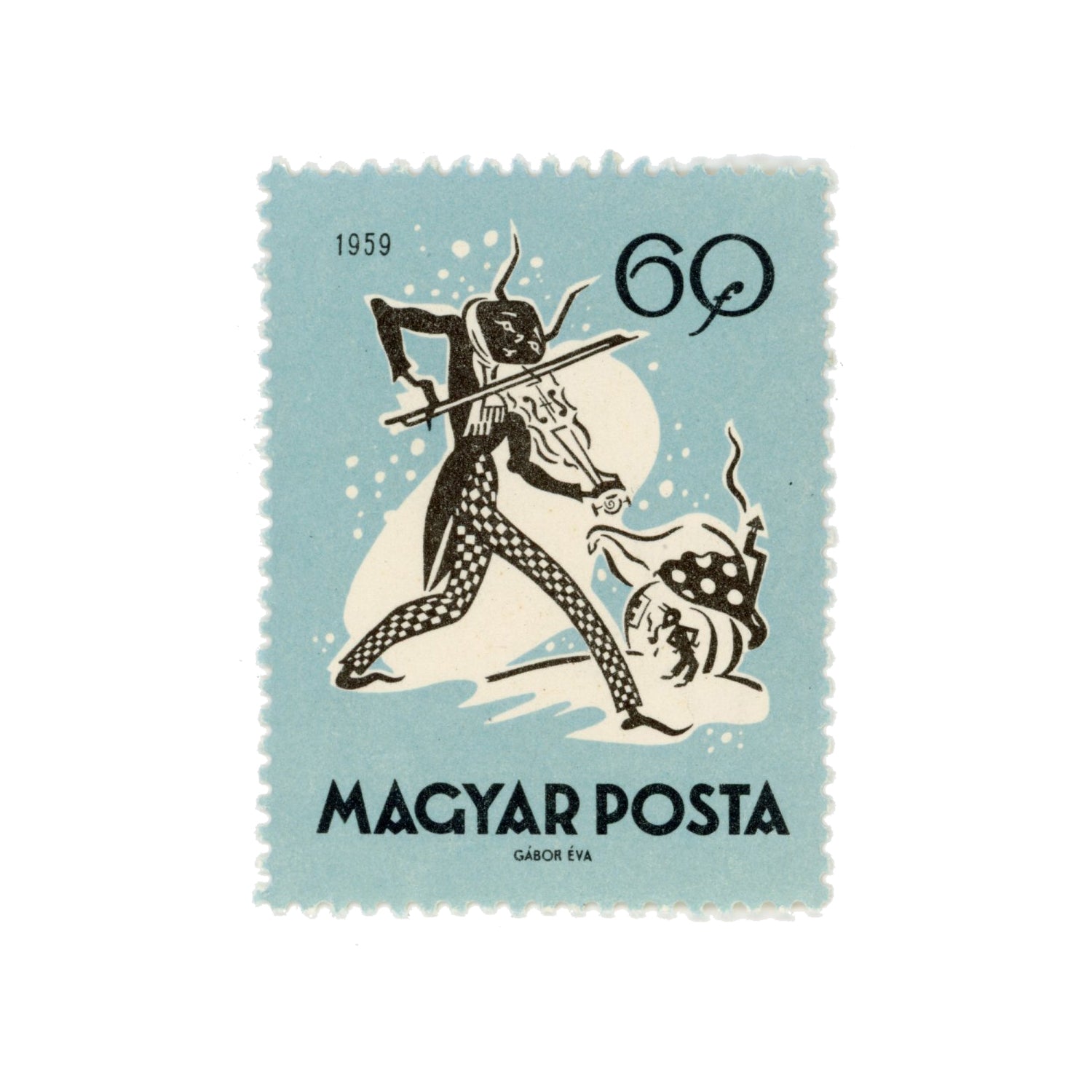 1959 Hungary Fairy Tale Series - The Cricket and the Ant