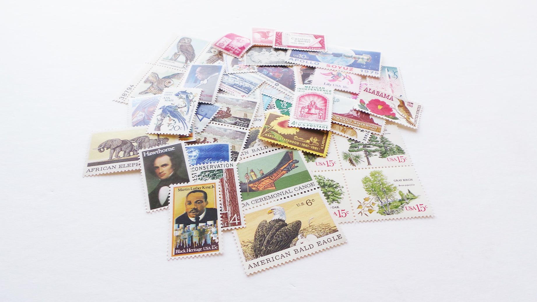 $5 Variety Pack Unused Mint Postage Stamp
